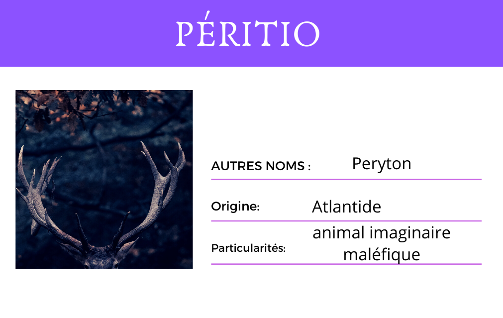 #Péritio #Atlantide #Animal #Légendes
